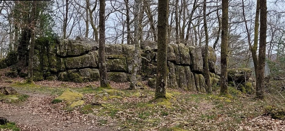 Sites naturels : Roche aux Féées